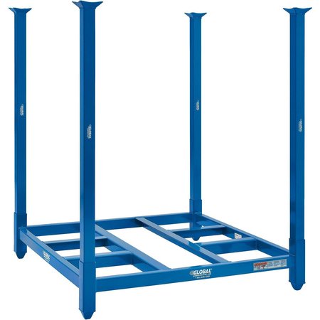 GLOBAL INDUSTRIAL Portable Stack Rack, 48W x 42D x 48H 798925